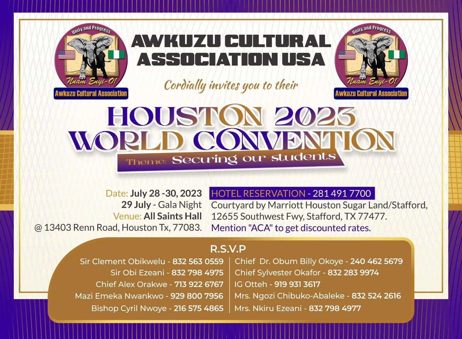 2023 Convention Flyer
