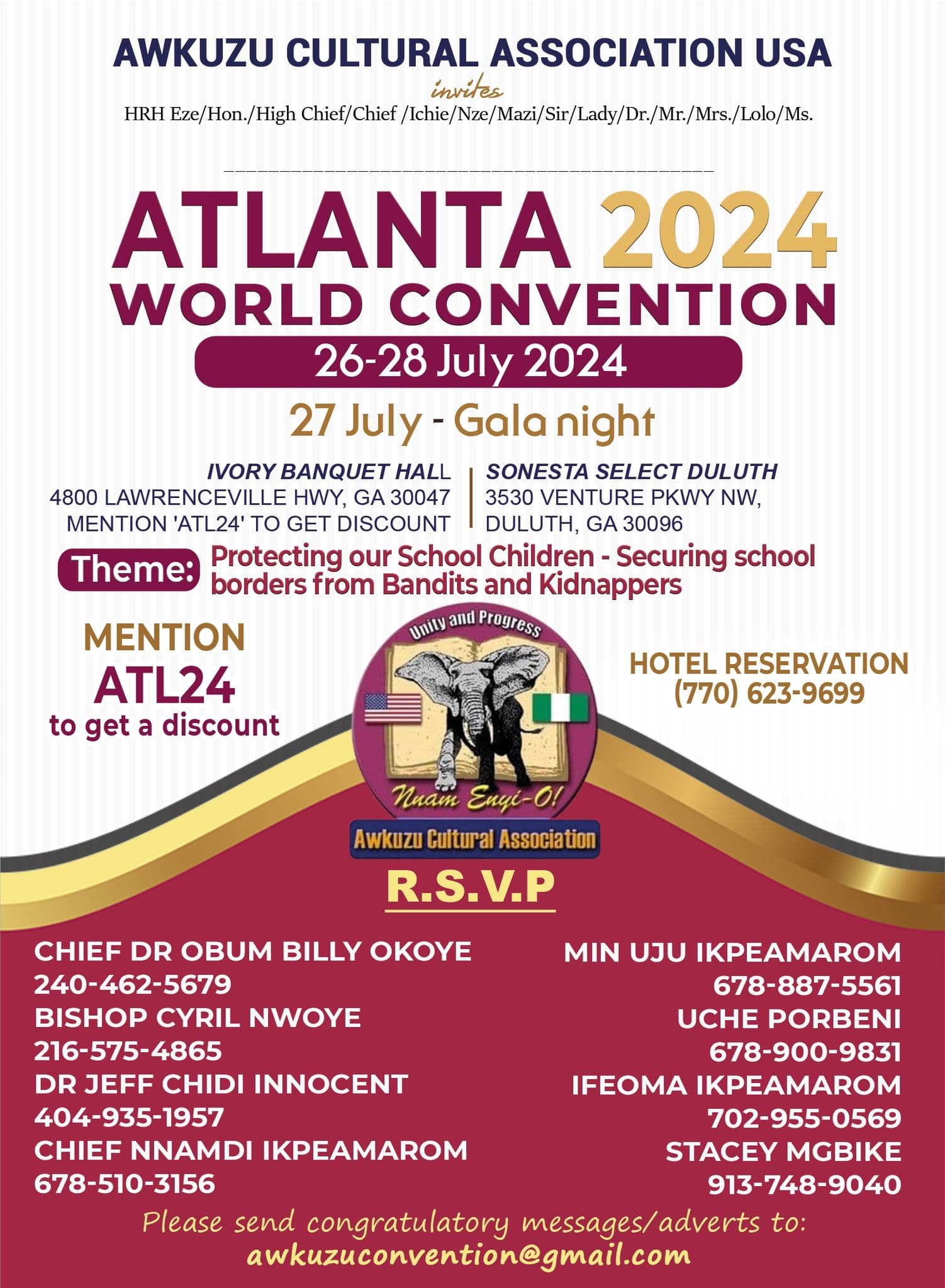 2024 Convention Flyer